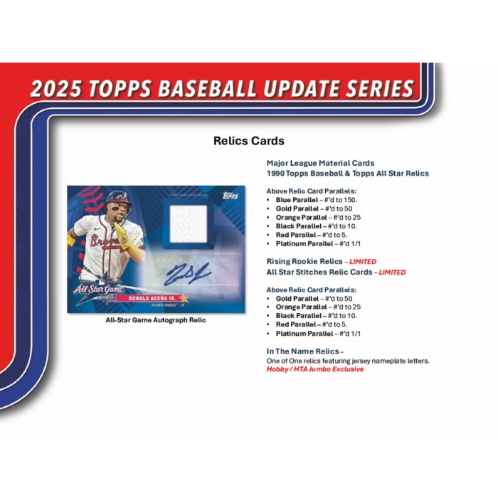 2025 Topps Update Series Baseball Value Box