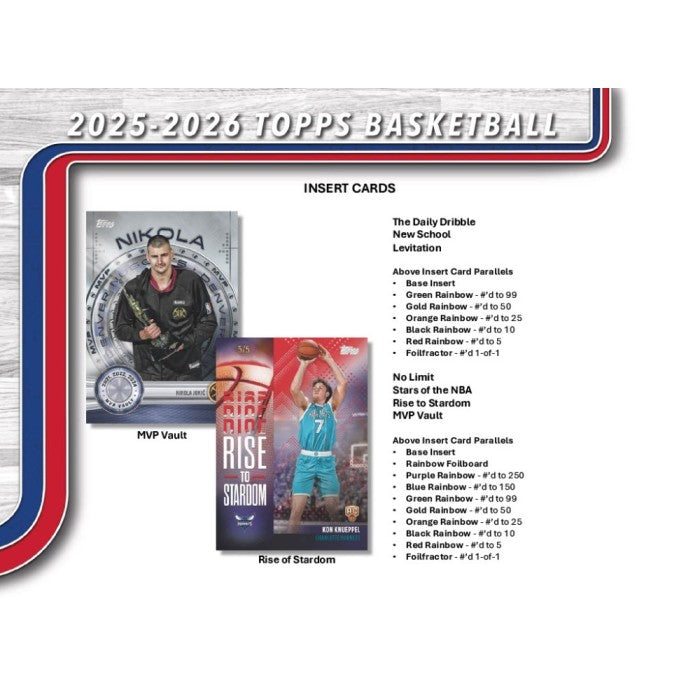 2025/26 Topps Flagship Basketball Mega Box