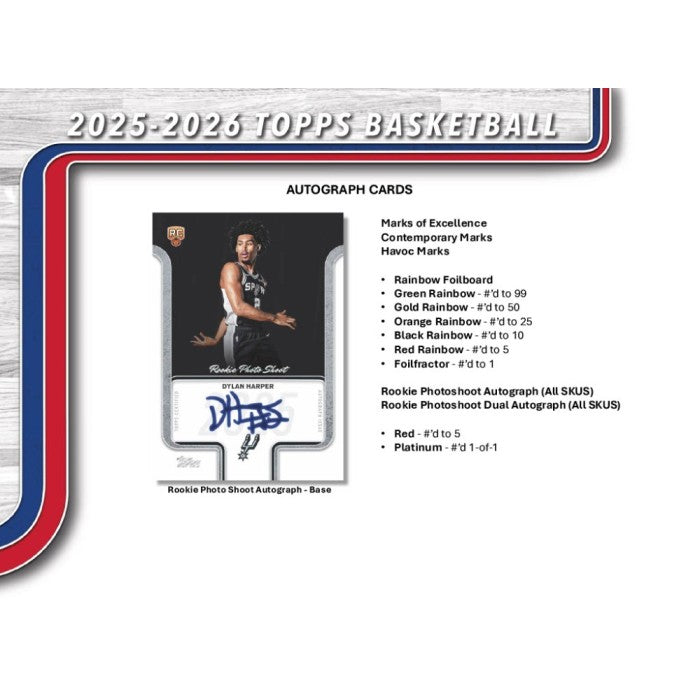2025/26 Topps Flagship Basketball 7-Pack Blaster Box