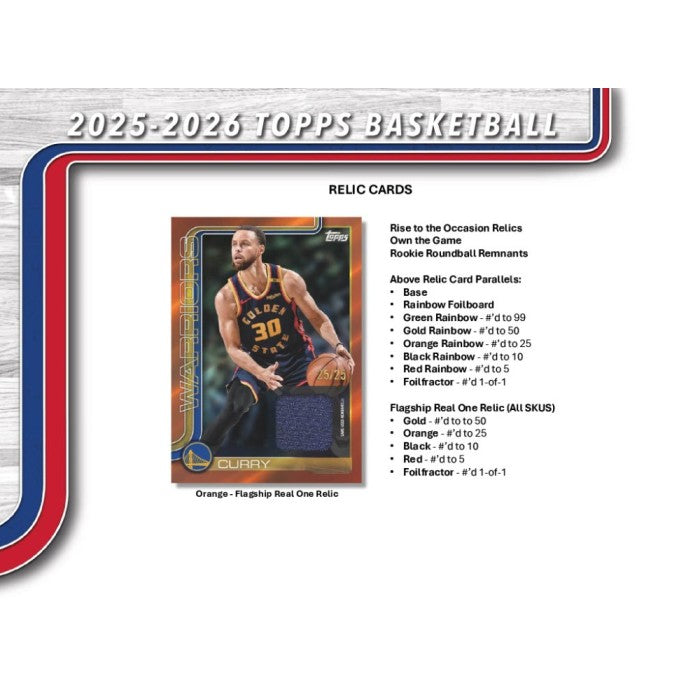 2025/26 Topps Flagship Basketball 7-Pack Blaster Box