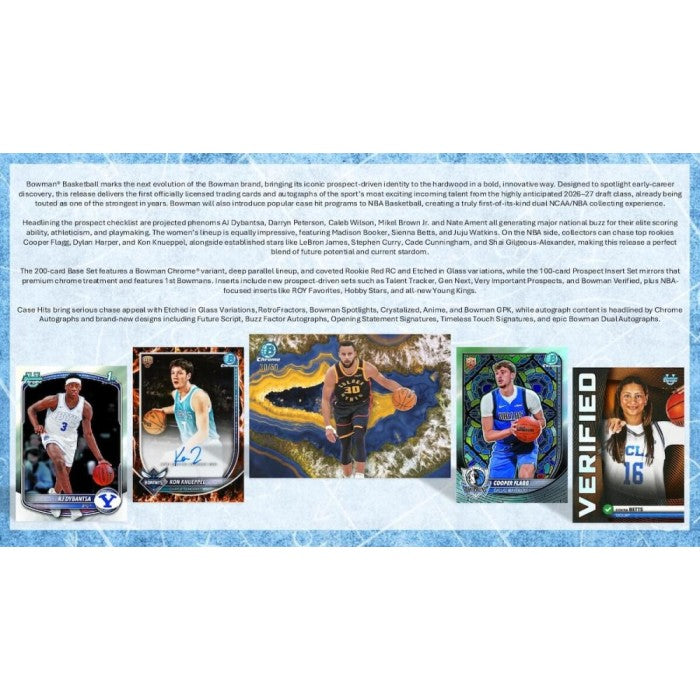 2025/26 Bowman Basketball Blaster Box (Presell)
