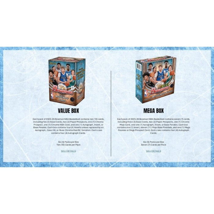2025/26 Bowman Basketball Blaster Box (Presell)