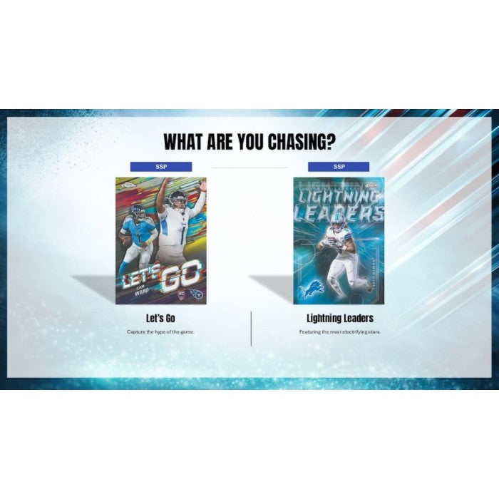 2025 Topps Chrome Football Hobby Box