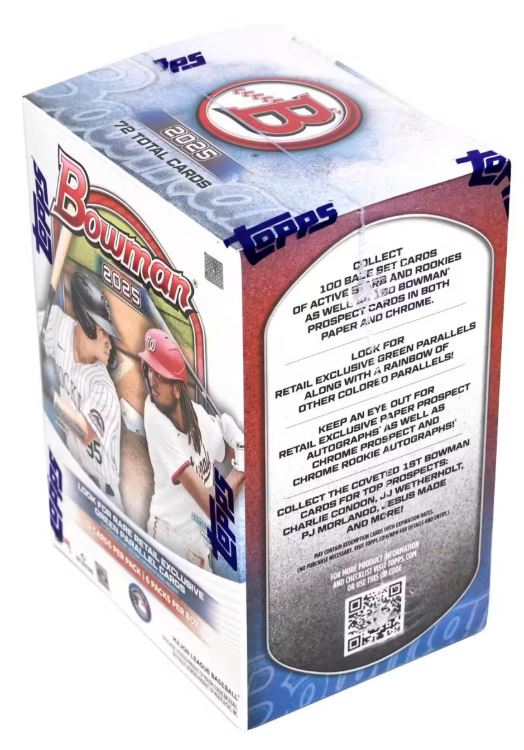 2025 Bowman Baseball 6-Pack Blaster Box