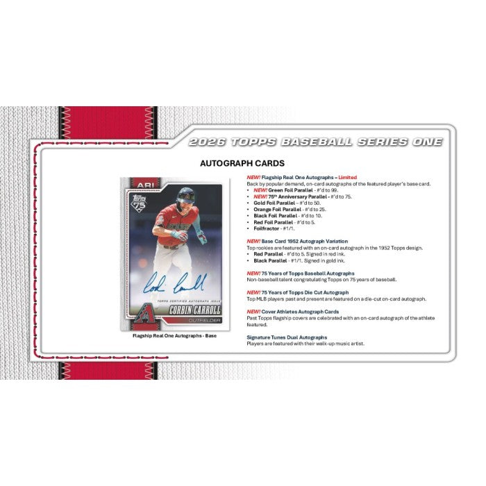 2026 Topps Series 1 Baseball Tin