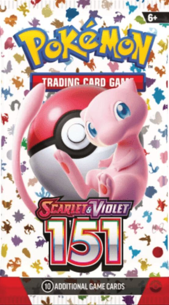 Pokemon 151 Booster Pack - SV: Scarlet & Violet 151 (MEW)