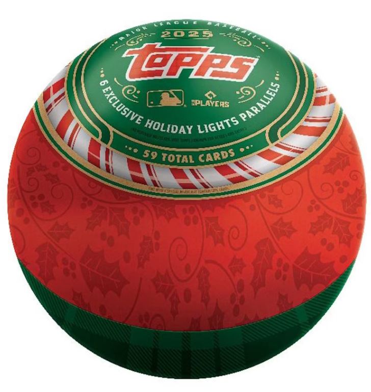 2025 Topps Holiday Baseball Tin