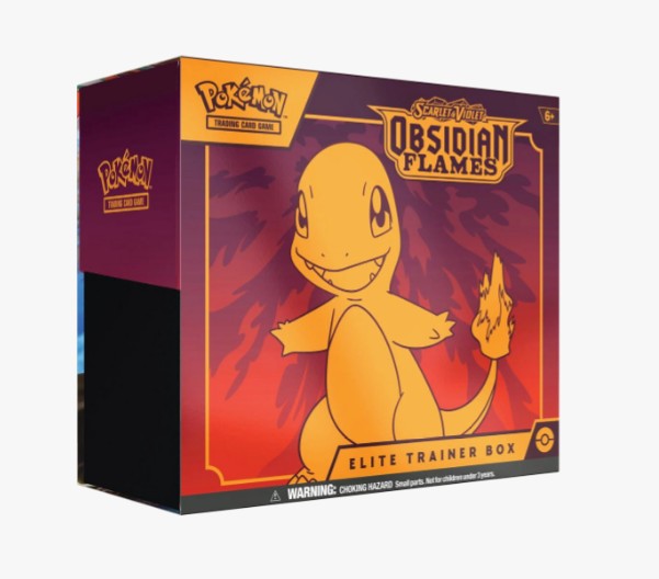 Pokemon Obsidian Flames Elite Trainer Box - SV03: Obsidian Flames (OBF)