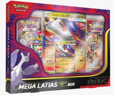 Pokemon Mega Latias ex Box