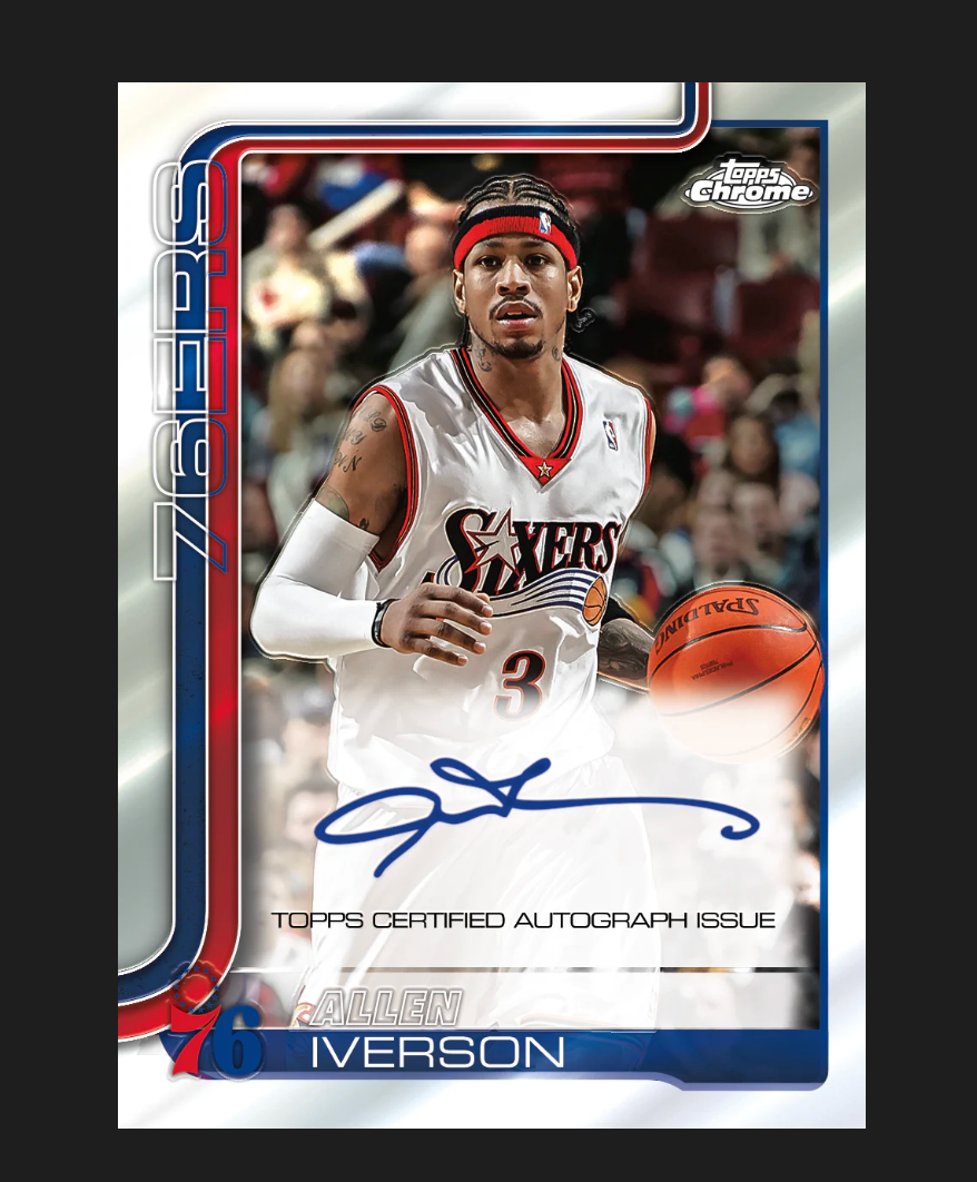 2025/26 Topps Chrome Basketball Jumbo Hobby Box