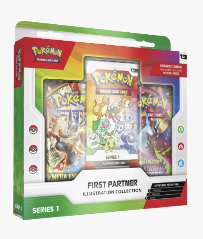 Pokemon First Partner Illustration Collection (Series 1) 2026