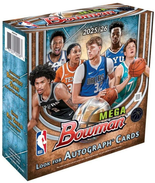 2025/26 Bowman Basketball Mega Box (Presell)
