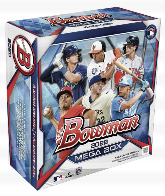 2026 Bowman Baseball Mega Box (Presell)