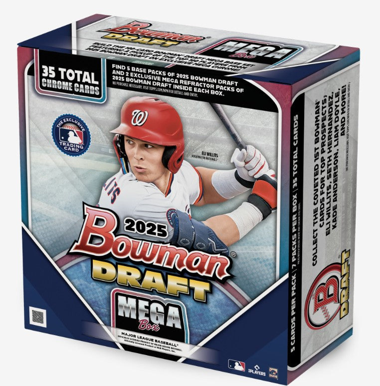 2025 Bowman Draft Baseball Mega Box